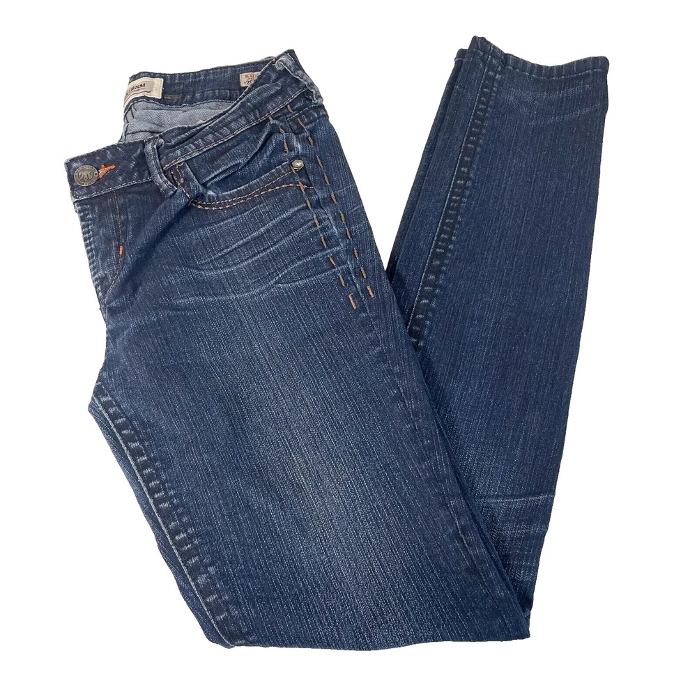 MEK DNM Kazan Jegging Skinny Jeans Womens Size 29 Low Rise Blue Dark Wash‎ Y2K